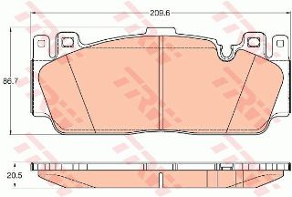 ÖN BALATA BMW 5 F10 6 F12 F13 resmi