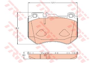 ÖN BALATA MERCEDES C SERİSİ W205 C160-C180-C200-C220-C250 14 resmi