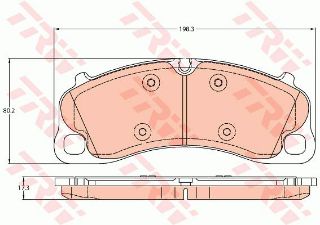 ÖN BALATA PORSCHE 91116 resmi