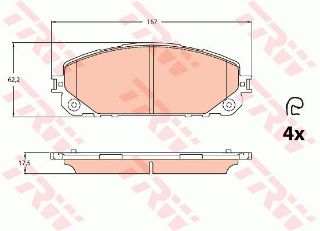 ÖN BALATA JEEP CHEROKEE 14 resmi
