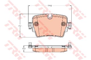 X ARKA BALATA JAGUAR FTYPE 3.0-3.0S-5.0S 13 resmi