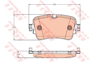 FREN BALATASI ÖN Q7 15> resmi