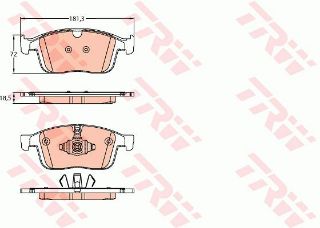 ÖN BALATA VOLVO XC60 D3 2015-17 D4 15-17 T5 2015-2017 T6 2013 156 resmi