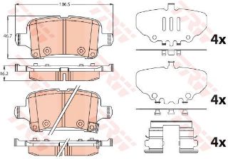FREN BALATASI ÖN INSIGNIA B 17- resmi