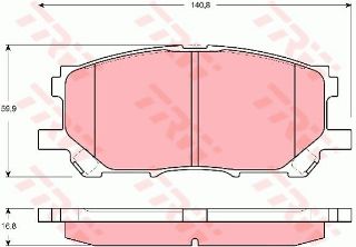 ON FREN BALATASI ( LEXUS RX 300 03- ) resmi