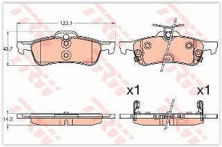 FREN BALATASI ARKA CİVİC IX 12> resmi