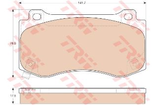 ÖN BALATA 300 C LX 2.7-3.5-5.7-6.1 SRT8-3.0 CRD 04-12 GRAND CHEROKEE III 3.7 V6 4X4 06-10 resmi