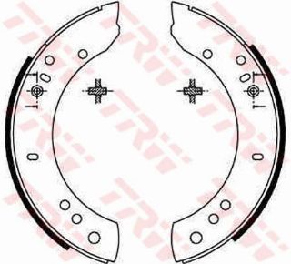 PABUÇLU FREN BALATASI ARKA 1983-2016 LAND ROVER: 1 10/127 LDH, 88/109 LR, 88/109 OPEN OFF-ROAD VEHİCLE LR, 90 LDV, DEFENDER CABRİO L316, DEFENDER PİCKUP L316, DEFENDER STATİON WAGON L316 resmi