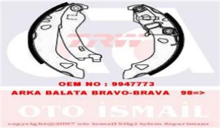 PABUCLU BALATA (180x32mm) BRAVO BRAVA PUNTO  94- resmi