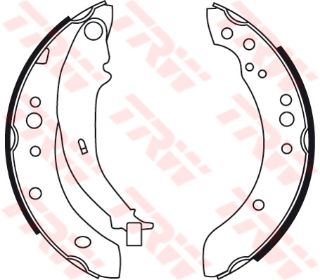 PABUÇLU FREN BALATASI ARKA 2006-2015 BAIC: E SERIE S HATCHBACK MAZDA HAIMA: HAIMA 2 MİTSUBİSHİ: COLT VI Z3A, Z2A SMART: FORFOUR 454 resmi