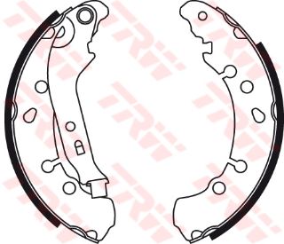 PABUÇLU FREN BALATASI ARKA 2010-2012 DAİHATSU: CHA RADE TOYOTA: YARİS P13, YARİS P9, YARİS BOX P13 resmi