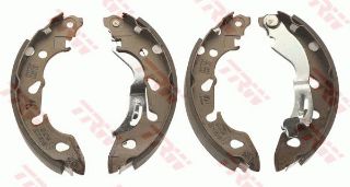 PABUÇLU FREN BALATASI ARKA 2011-2013 FIAT: 500 312 , 500 C 312, 500L 351, 352, PANDA / PANDA CLASSIC 169, PANDA VAN 169 FORD: KA RU8 resmi