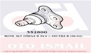 ROTİL ASTRA G 98>05 ASTRA H 04> MERİVA B 10>OMEGA B 94>03 VECTRA B 95>03 ZAFİRA 00> resmi