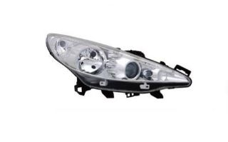 PEUGEOT  207 ÖN FAR ELEKTRİKLİ MOTORLU MERCEKLİ SAĞ 2006- resmi