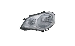 WOLKSWAGEN POLO ÖN FAR ELEKTRİKLİ MOTORLU  KROM SOL 2005- resmi