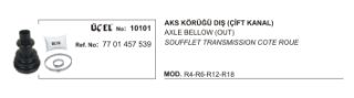 AKS KÖRÜĞÜ DIŞ 10101 R12 7701457539 (ÇİFT KANAL) resmi