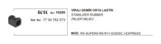 VİRAJ ORTA LASTİĞİ - E.M .. ( R9 - R11 - EXPRESS ) resmi