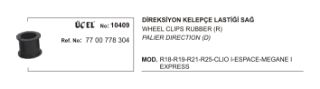 DİREKSİYON KELEPÇE LASTİĞİ SAĞ 10409 R19 R21 R25 CLİO-I ESPACE MEGANE-I EXPRES resmi