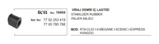 VİRAJ DEMİR LASTİĞİ 10454 R19 CLİO-I-II MEGANE-I SCENİC EKSPRES KANGO resmi