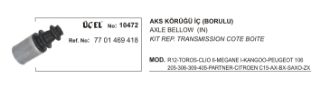 AKS KÖRÜĞÜ İÇ SAÇLI 10472 R12 TOROS CLİO-II MEGANE-I KANGO 7701469418 resmi