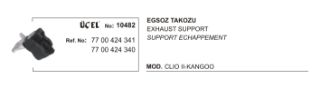 EKSOZ TAKOZU CLİO II KANGOO resmi