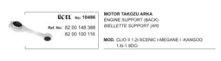 MOTOR TAKOZU ARKA MEGANE I-SCENIC I-KANGOO-CLİO 1,5DCI/1,6/1,8/1,9/2,0 resmi