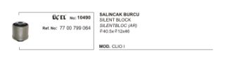 TABLA SALINCAK BURCU .. ( Q40.5xQ12xQ46  - CLIO I ) resmi