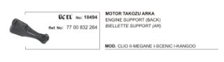 MOTOR TAKOZU PLASTIK ( RENAULT : MEGANE 1.4 1.6 16V CLIO II ) resmi