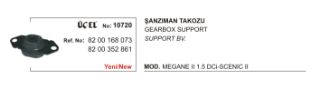 ŞANZUMAN TAKOZU 10720 CLİO-III MEGANE-II 1.5 DCI 8200352861 resmi