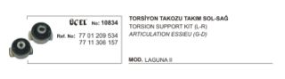 TORSİYON TAKOZU SAĞ SOL 10834 (TAKIM) LAGUNA-II 7701209534 resmi