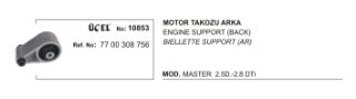 MOTOR TAKOZU ARKA MASTER I-II-MOVANO-INTERSTAR 2.5 2.8 resmi