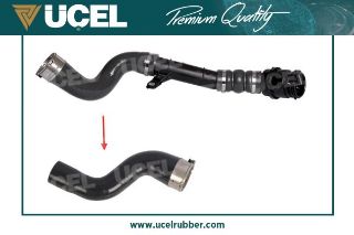 TURBO HORTUMU- PLASTIK BORU HARIC- OK ILE GOSTERILEN BÜYÜK HORTUM RENAULT MEGANE IV 1.5 DCI- RENAULT SCÉNIC IV 1.5 DCI- RENAULT TALISMAN 1.5 DCI- RENAULT KADJAR 1.5 DCI- NİSSAN QASHQAI II 1.5 DCI resmi