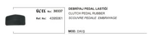 DEBRİYAJ PEDAL LASTİĞİ 30337 DOĞAN ŞAHİN KARTAL 4395061 resmi