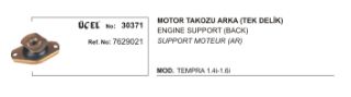 MOTOR TAKOZU ARKA TEK DELIK TEMPRA-TİPO 1,4/1,6 resmi
