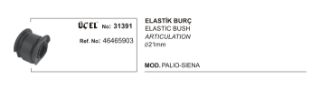 VIRAJ DEMIR LASTİĞİ Ø21MM PALİO SİENA ALBEA 96-> DOBLO 01-> TUM MOTOR TIPLERI resmi