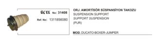 SUSPANSIYON TAKOZU "ORJINAL" ( PUR ) ( PEUGEOT : BOXER / FIAT : DUCATO / CITROEN : JUMPER ) resmi