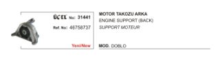 MOTOR TAKOZU ARKA SANZIMAN DOBLO 1,3 JTD-DMULTIJET- 1,9 DMULTIJET 05--> 1,9 D-1,9 JTD 01--> resmi