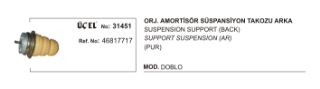 AMORTİSÖR TAKOZU ARKA POLIURETAN DOBLO resmi