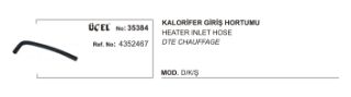 KALORİFER HORTUMU GİRİŞ 35384 DOĞAN ŞAHİN KARTAL 4352467 resmi
