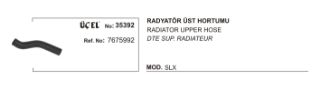 RADYATÖR HORTUMU ÜST 35392 SLX 7675992 resmi