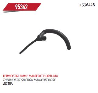 TERMOSTAT EMME MANIFOLT HORTUMU VECTRA A-OMEGA A 1.8 89-95 resmi