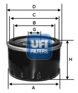 YAĞ FİLTRESİ 2358400 BOXER 14> JUMPER TRANSİT 2.2HDİ-2.4TDCİ resmi