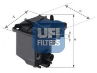 YAKIT FİLTRESİ PARTNER-206-207-307-308-407-BERLİNGO-C2-C3-C4-C5-FIESTA-FOCUS-C-MAX-TEPEE 1.6HDI resmi