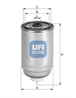 YAKIT FİLTRESİ ACCENT III-ERA 1.5 CRDI 05- - GETZ 1.5CRDI 05 KİA RİO 1.5CRDI-SORENTO 2.5CRDI 02- resmi