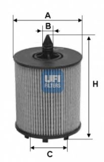 YAĞ FİLTRESİ ASTRA G-VECTRA B-VECTRA C-ZAFİRA-INSIGNIA 2.0-2.2 16V 02- resmi