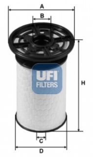 YAKIT FİLTRESİ DUCATO 2.3 F1A 16 EURO6 140/160PS - ALFA ROMEO GIULIA 2.2D 15 resmi