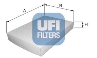POLEN FİLTRESİ BERLİNGO-PARTNER 96 XSARA 97-00 1.4-1.4İ-1.6 16V-1.6HDI-1.8D-1.9D-2.0HDI-2.0 16V resmi