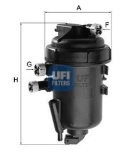 YAKIT FİLTRESİ ASTRA H 1.3CDTI-1.9CDTI-1.9CDTI 16V-VECTRA C-SIGNUM 1.9CDTI 04 675512520 OE resmi