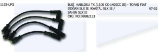 BUJİ KABLOSU TAKIMI 1133LPG DOĞAN ŞAHİN KARTAL 1.6İE (97 02) resmi