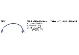 BOBIN KABLOSU 171 ( RENAULT : FLASH ) resmi